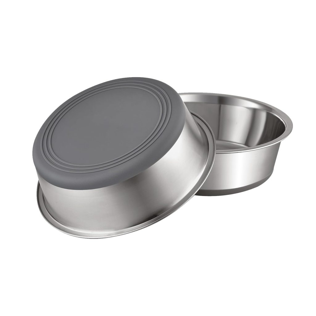 stainless steel dog bowl